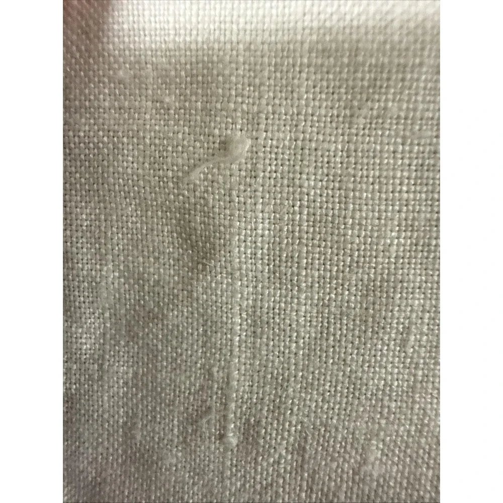 Vtg Cross Stitch Cotton Tablecloth 33